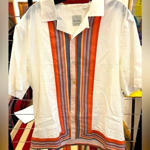 Paul Smith short sleeved button down shirt (XL)
